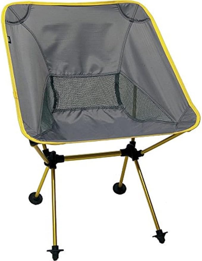 Travel Chair Joey Chair Folding Camping Chair Outdoor for Hiking Backpacking Lawn Beach Sports Lightweight Stable Portable...