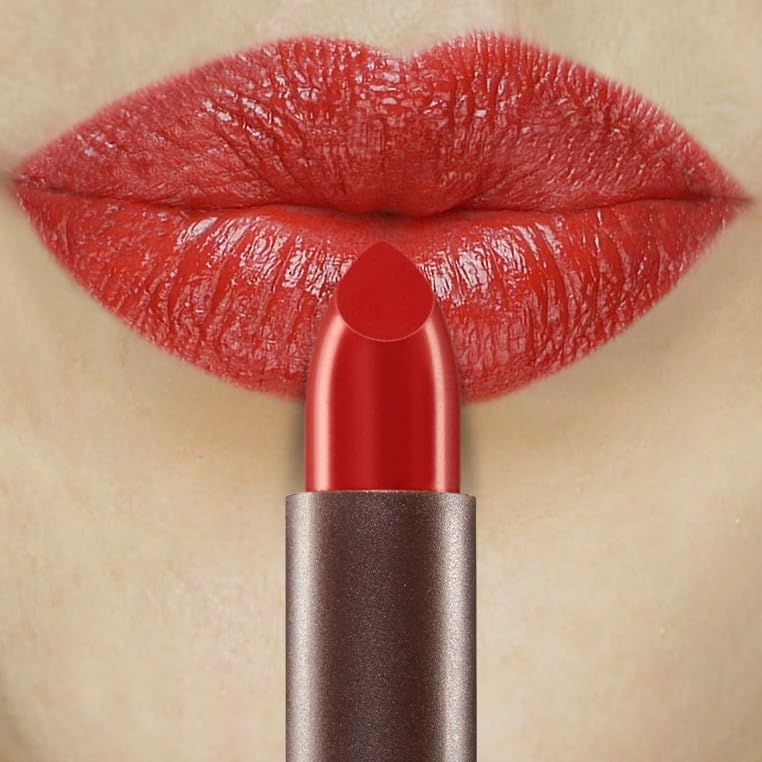 Burts Bees 100% Natural Moisturizing Lipstick, Scarlet Soaked, 1 Tube