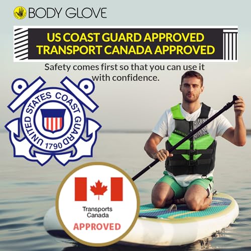 Body Glove Men's Neoprene Life Vest with Water Shoes