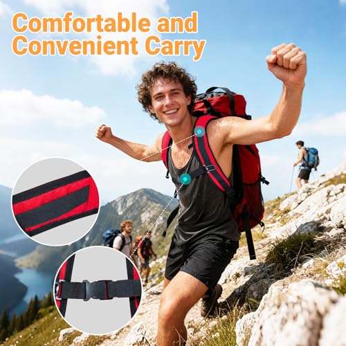 Keepark Rock Climbing Rope Storage Bag - Large Capacity Tree Rope Storage Backpack, Waterproof Oxford Outdoor Climbing Rop...