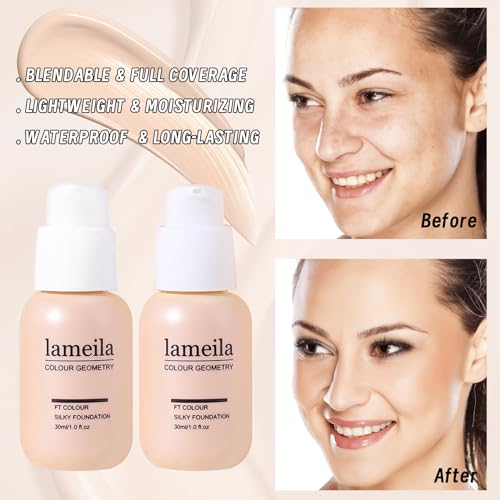 YBUETE Makeup Set Full Kit for Girls Teens Women, Makeup Present Set, Includes Eyeshadow, Foundation, Blusher, Eyebrow Pen...