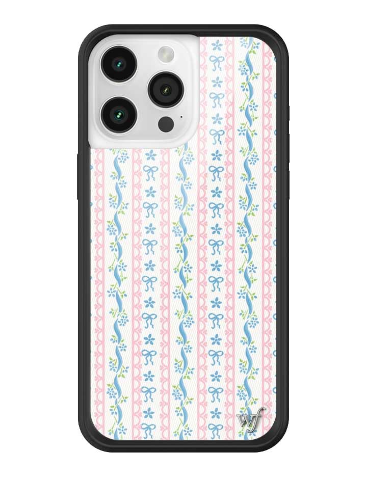 Wildflower Cases - Compatible With Iphone 15 Pro Max | Protective Black Bumper, 4Ft Drop Test Certified, Women Owned Small Busin