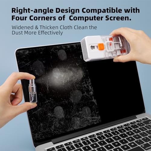 Keyboard Cleaning Kit Laptop Cleaner, 10-in-1 Computer Screen Cleaning Brush Tool, Multi-Function PC Electronic Cleaner Ki...