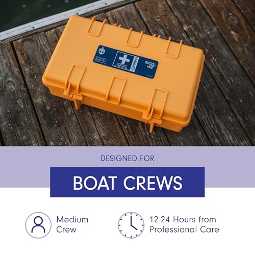 Adventure Medical Kits Marine Series Medical Kit - 2500 - Boat First Aid Kit For Medium Crews 24 Hours From Care - Include...
