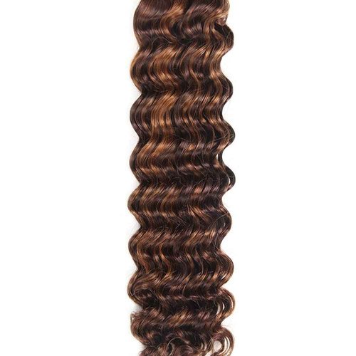 Habiliana Bundles Human Hair 20 22 24 Inch Deep Wave P4/30 Human Hair Bundles 11A Unprocessed Brazilian Virgin Quick Weave Hair Extensions for Black Women