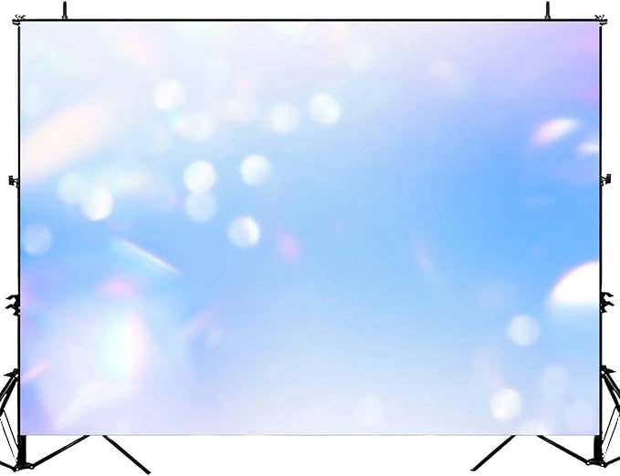 Abstract Bokeh Colorful Glowing Lights Soft Focus Bright Sunlight Backdrop Bitrhday Party Decorations Photography Studio P...