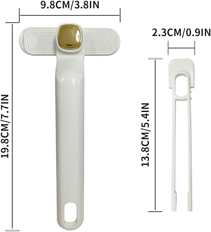 2pcs Crevice Cleaning Brush for Bathroom,Multi-Function Rotating Crevice Cleaning Brush, 2024 New Hard Bristle Crevice Gap Brush Tool for Bathroom Kitchen Narrow Small Spaces