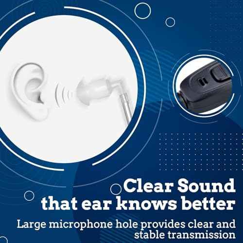 Retevis Walkie Talkie Earpiece with Mic,Surveillance Headset, Coiled Cord, for RT22 RT68 RT21 H-777 H-777H, Compatible with Baofeng BF-888S Pxton Kenwood 2 Way Radios, Walkie Talkie Earpiece(20 Pack)