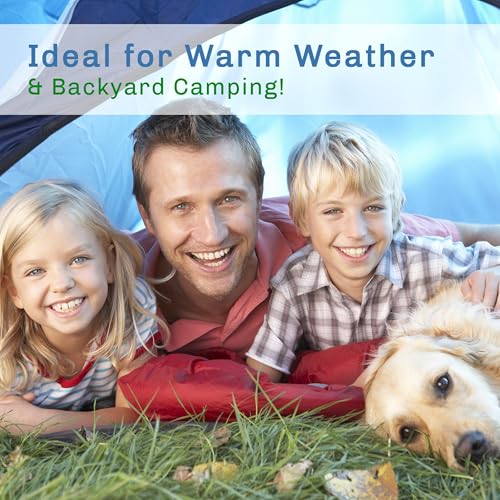 2 Person Camping Tent with Rain Fly and Carrying Bag - Lightweight Outdoor Tent for Backpacking, Hiking, or Beach Use by W...