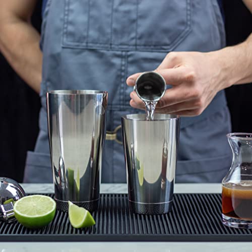 The Art of Craft Professional Cocktail Shaker Set Bartending Kit: Weighted Boston Shaker Tins, Hawthorne Strainer and Japa...