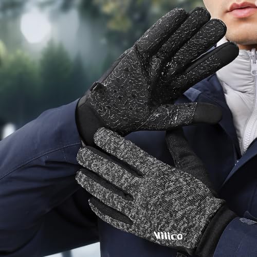 Thermal Winter Gloves Outdoor Warm Gloves for Women Men Lightweight Soft Design for Walking Hiking Cycling Cold Weather