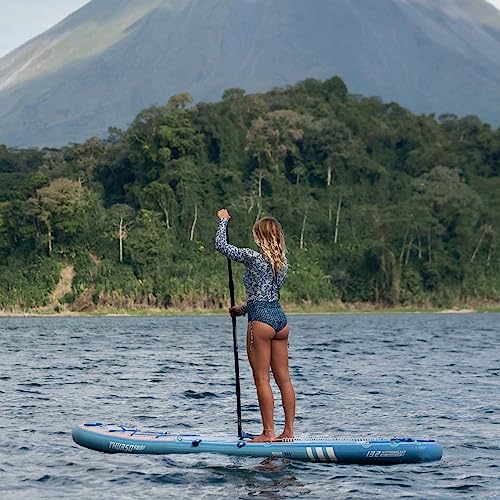 THURSO SURF Inflatable Stand Up Paddle Board All-Around SUP Waterwalker 132 11', Non-Slip Deck with SUP Accessories for Al...