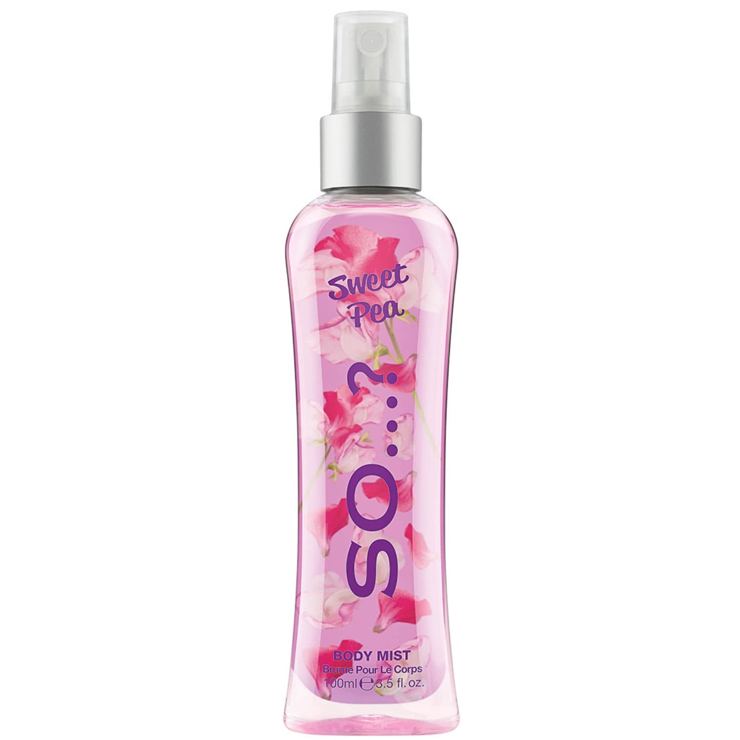 So…? Sweet Pea Body Mist - Floral Perfume for Women with Bergamot, Sweet Pea, Peony Notes - Ideal Gifts for Women - Body Spray for Women - 3.5 oz