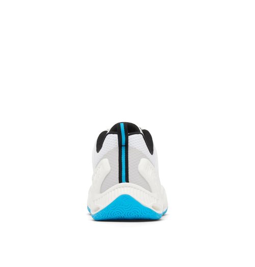 Columbia Men's PFG Pro Sport, White/Ocean Blue, 9