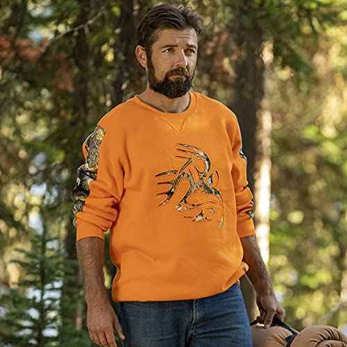 Legendary Whitetails Men's Outfitter Crew Fleece Sweatshirt