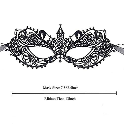 LOVINSHOW Luxury Masquerade Mask Womens Lace Eye Mask