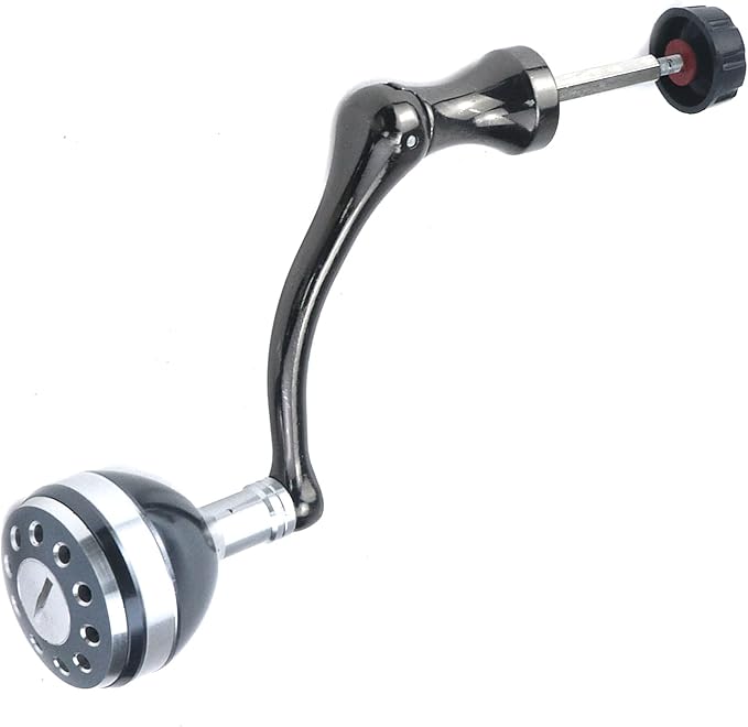 Crapyt Fishing Reel Handle Fishing Wheel Grasp Spinning Crank Handle Arm Grip Part Knob Tackle Wheel Ball Shake Rotary Knob