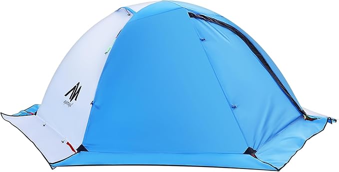 AYAMAYA 4 Season Backpacking Tent 2 Person Camping Tent Ultralight Waterproof All Weather Double Layer Two Doors Easy Setu...