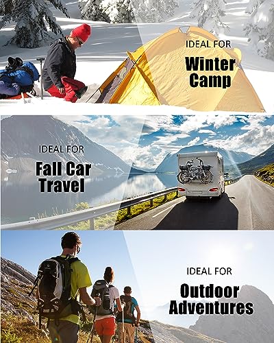 Sleeping Bags for Adults Cold Weather - 20 Degree Big&Tall Size Backpacking Lightweight Waterproof for Girls Boys Mens Tee...