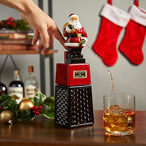 True Santa Liquor Dispenser, Gag Gift, 16 oz Beverage, Wine, Beer, Whiskey, Vodka, Gin, Alcohol Dispenser