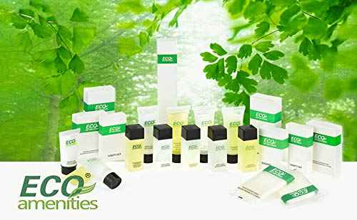 ECO amenities Hair Conditioner Tubes - Travel-Size Toiletry Kit - Twist-Cap Travel Essentials - Mini Conditioner Bulk - 0.75 Fl Oz, Pack of 288