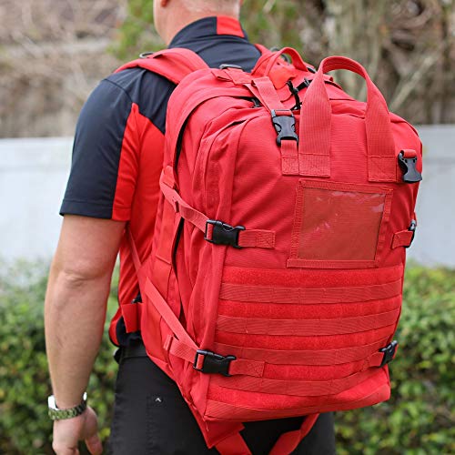 Luminary Stomp Medical Backpack Fully Stocked First Aid Trauma Kit Special Operations Pack Medical Bug Out Bag for EMS/EMT...