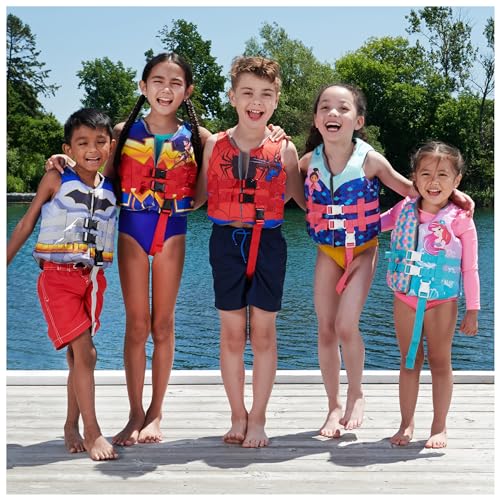SwimWays Disney Little Mermaid Ariel Swim Trainer Life Jacket, US Coast Guard Approved Life Vest Kids Swim Vest, Pool Floa...