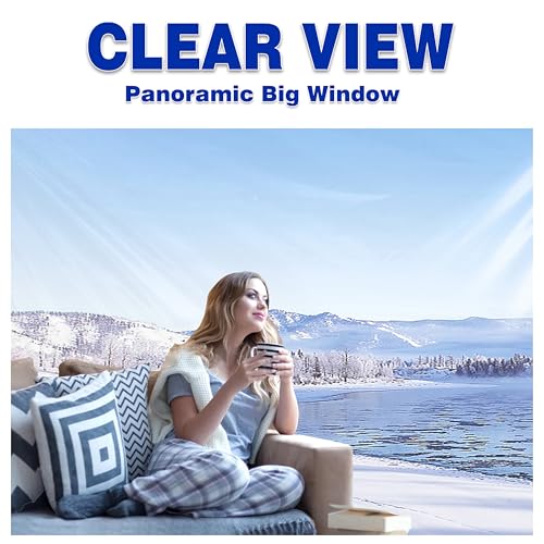 SCOCANOPY Clear Window Sidewall for 10x10 Canopy Frame, 3 Pack Sunwalls Only,(White)