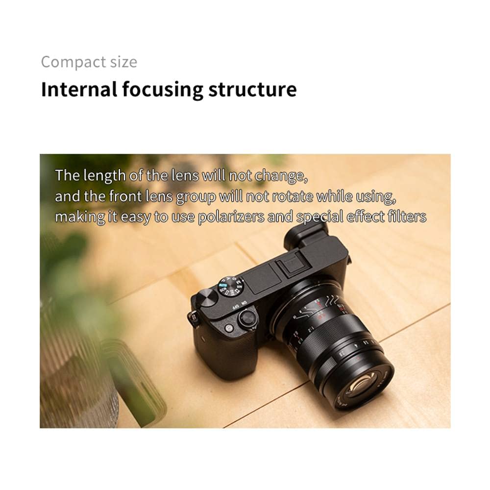 7artisans 60mm F2.8 Mark II Macro Manual Focus Camera Lens APS-C Mirrorless Camera Lens for Z Mount Z50(Nikon Z Mount)