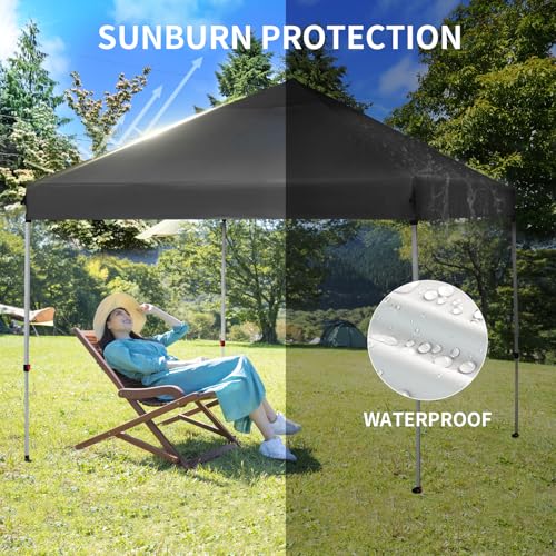 10x10 Canopy Replacement top, Waterproof Canopy Replacement Cover for Straight Leg Frame, Replacement Canopy top for Outdo...