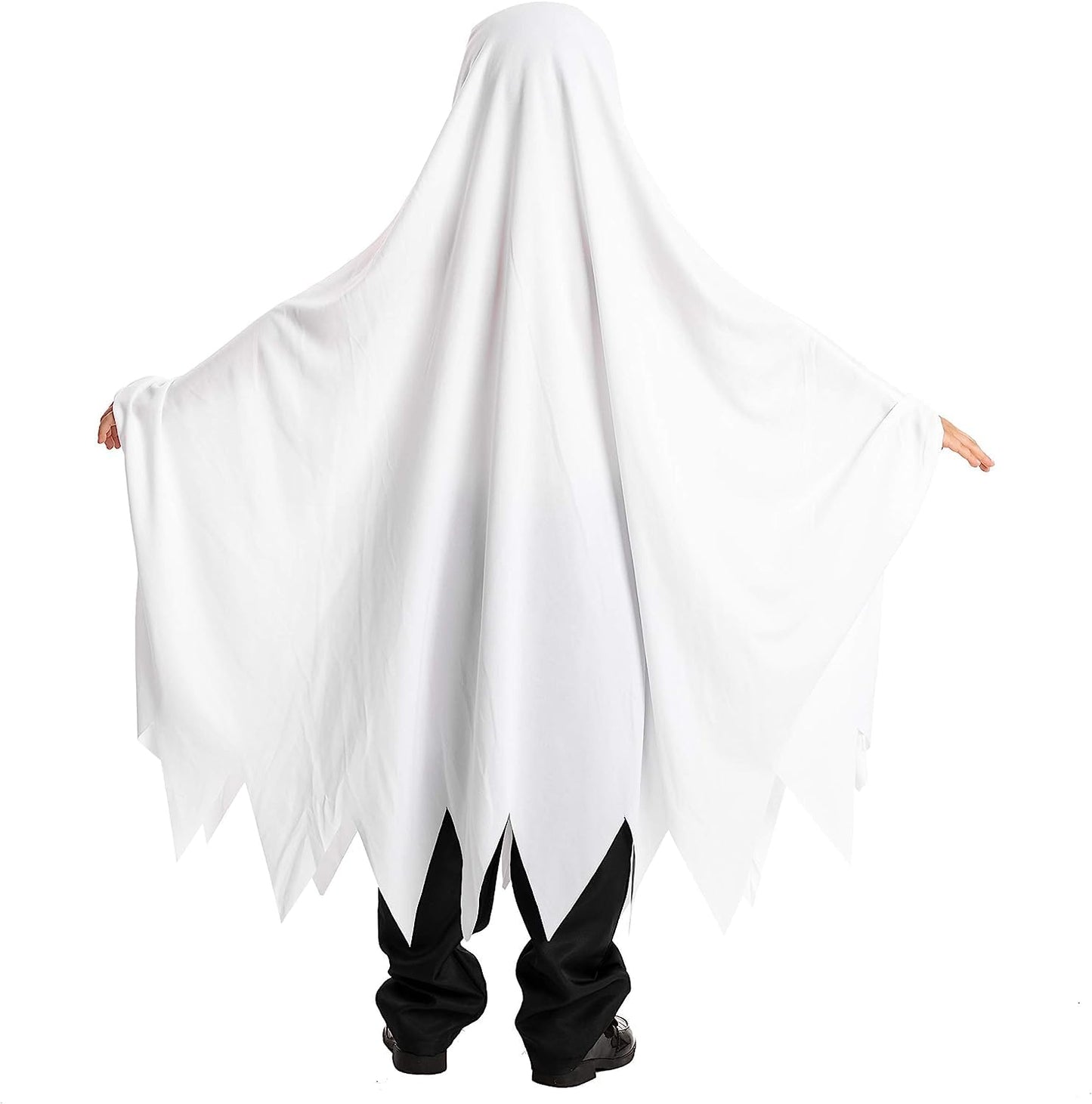 Spooktacular Creations Ghost Costume for Kids with Pumpkin Basket, Scary Halloween Costume for Boys, Toddler Ghost Costumes for Halloween (Toddler(3-4yr))