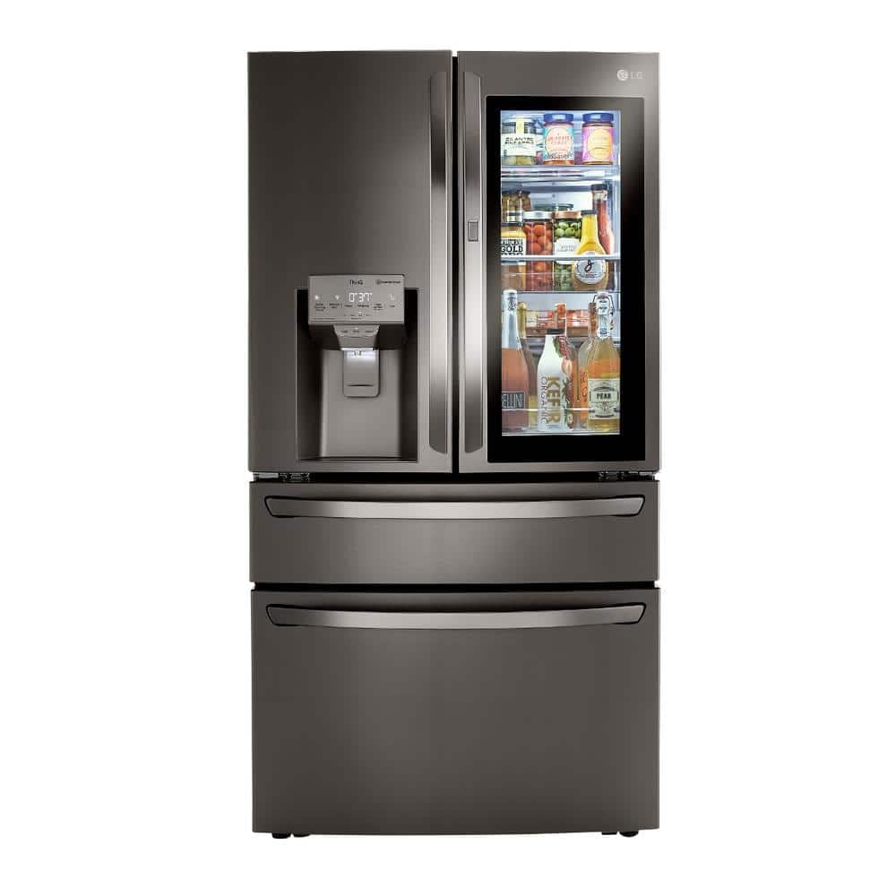 LG 23 cu. ft. Smart wi-fi Enabled InstaView™ Door-in-Door® Counter-Depth Refrigerator with Craft Ice™ Maker