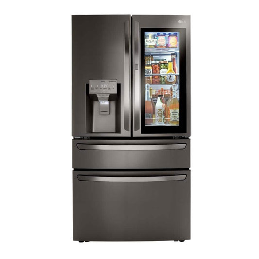 LG 23 cu. ft. Smart wi-fi Enabled InstaView™ Door-in-Door® Counter-Depth Refrigerator with Craft Ice™ Maker