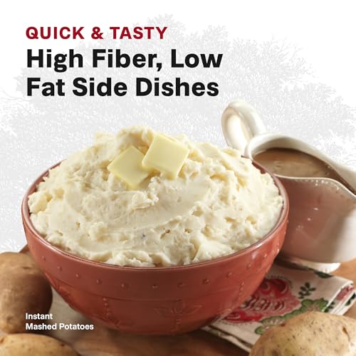 Legacy Food Storage Side Dishes, Emergency Food Supply, 6 Sides, 24 Servings, Up to 25 Year Shelf Life, Freeze Dried Survi...