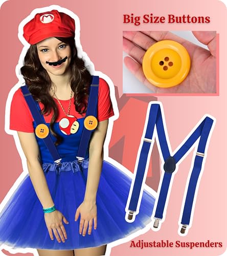 PIIDUOO Halloween Costumes Accessories for Adults Women - Halloween Costume 2025 Cosplay Party Set for Teen Girls