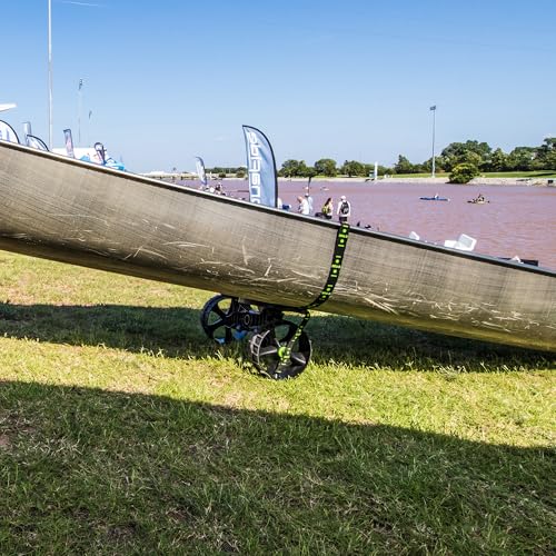 RAILBLAZA Genuine C-Tug Kayak Cart Dolly - Puncture-Free Wheels Canoe Cart Trailer with 260 lb Load Capacity - Portable & ...