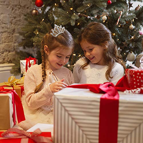 NODG 3 Pieces Silver Tiaras Crown with Hair Comb Mini Tiaras Crown for Women Princess Crystal Shiny Tiaras Headbands for W...