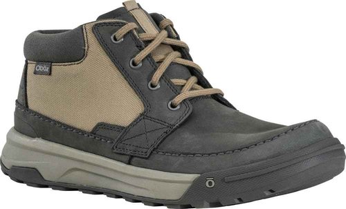 Oboz Men's Burke Chukka Hiking Boot, Nimbus Gray, 14