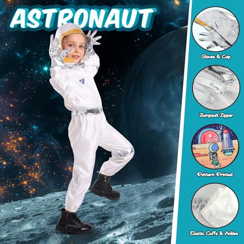 Toddler Dress Up Clothes Boys Dress Up Costumes for Kids Pretend Play, Firefighter, Police, Astronaut, Hero Capes for Kids...