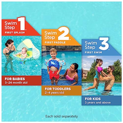 SwimWays Swim Trainer, US Coast Guard Approved Life Vest Kids Swim Vest