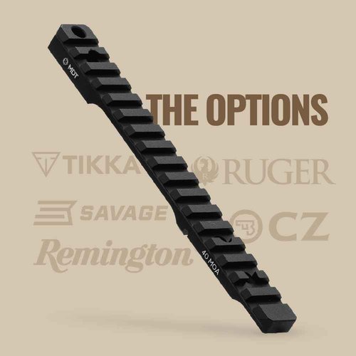 MDT Accessories - Rails - 40 MOA - Savage SA