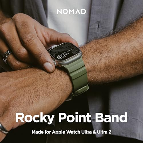 NOMAD Apple Watch Sport Band Rocky Point Apple Watch Band with Titanium Hardware