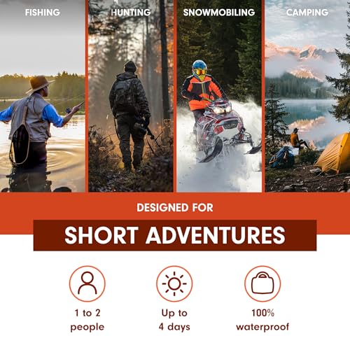 Adventure Medical Kits Sportsman Series Medical Kit - 100 - First Aid Kit for Camping, Hiking, Hunting & More - For 2 Peop...