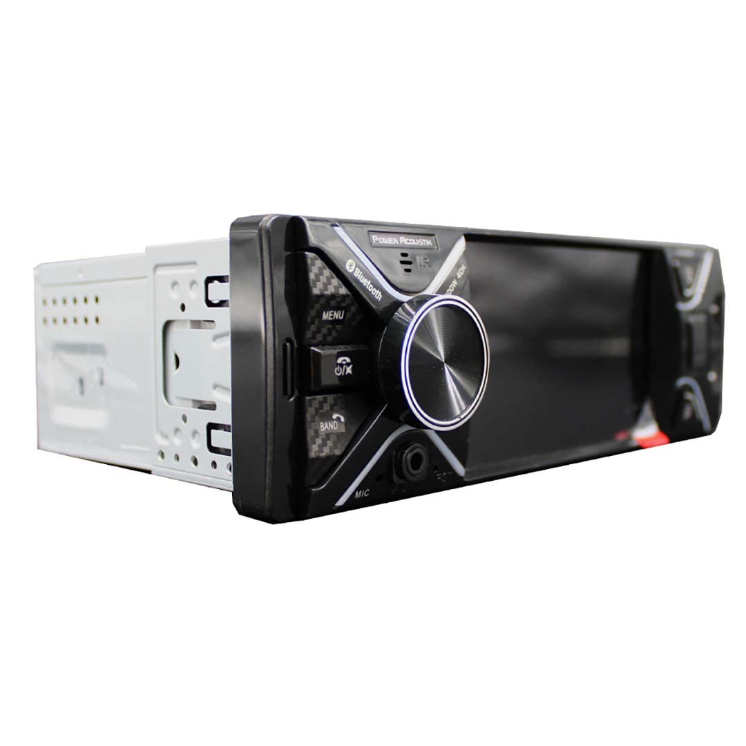 Power Acoustik Pl-430Hb Pl-430Hb 4.3-Inch Single-Din In-Dash Dvd Receiver With Bluetooth