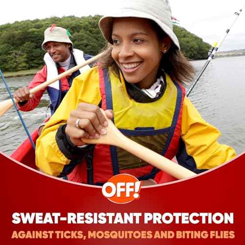 OFF! Active Insect Repellent, Sweat Resistant, Repells Mosquitoes, 6 oz ( Pack of 12)