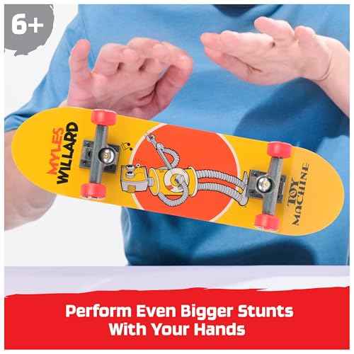 Tech Deck, Toy Machine Handboard; Authentic Mini Skateboards, Kids Toys for Boys & Girls, Ages 6 and up (Hands Use Only)