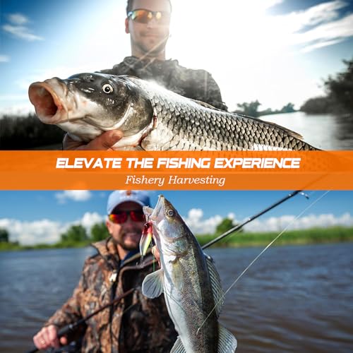 PLUSINNO 353/404 PCS Fishing Lures, Upgrade Fishing Tackle Box with Tackle Included, Crankbaits, Hooks, Weights, Other Acc...
