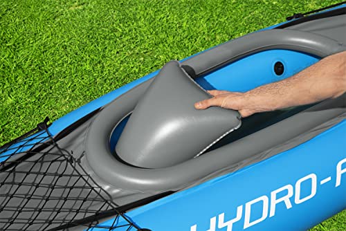 Bestway Hydro Force Inflatable Kayak Set | Includes Seat, Paddle, Hand Pump, Storage Carry Bag | Great for Adults, Kids an...