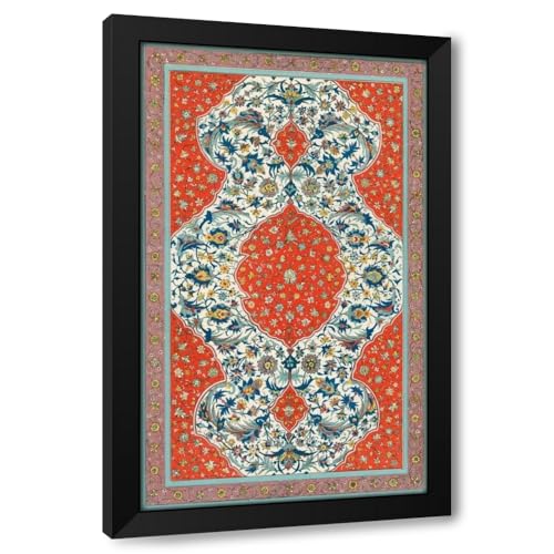 ArtDirect Non-Embellish Persiann Ornament II Custom Framed Art Print Giclee Print or Canvas Options with Various Sizes and Customization by Vision Studio