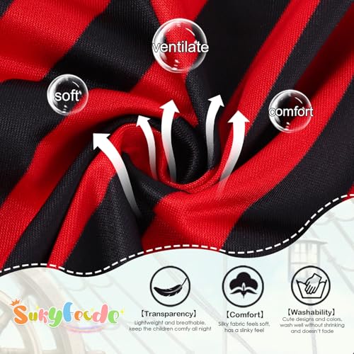 Sukyfecde Girls Pirate Dress Buccaneer Costume Kids Birthday Party Dress Halloween Cosplay Outfits